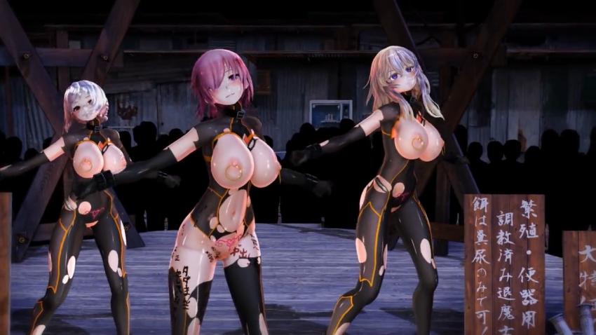 MMD性感巨乳慰安妇没办法停下来